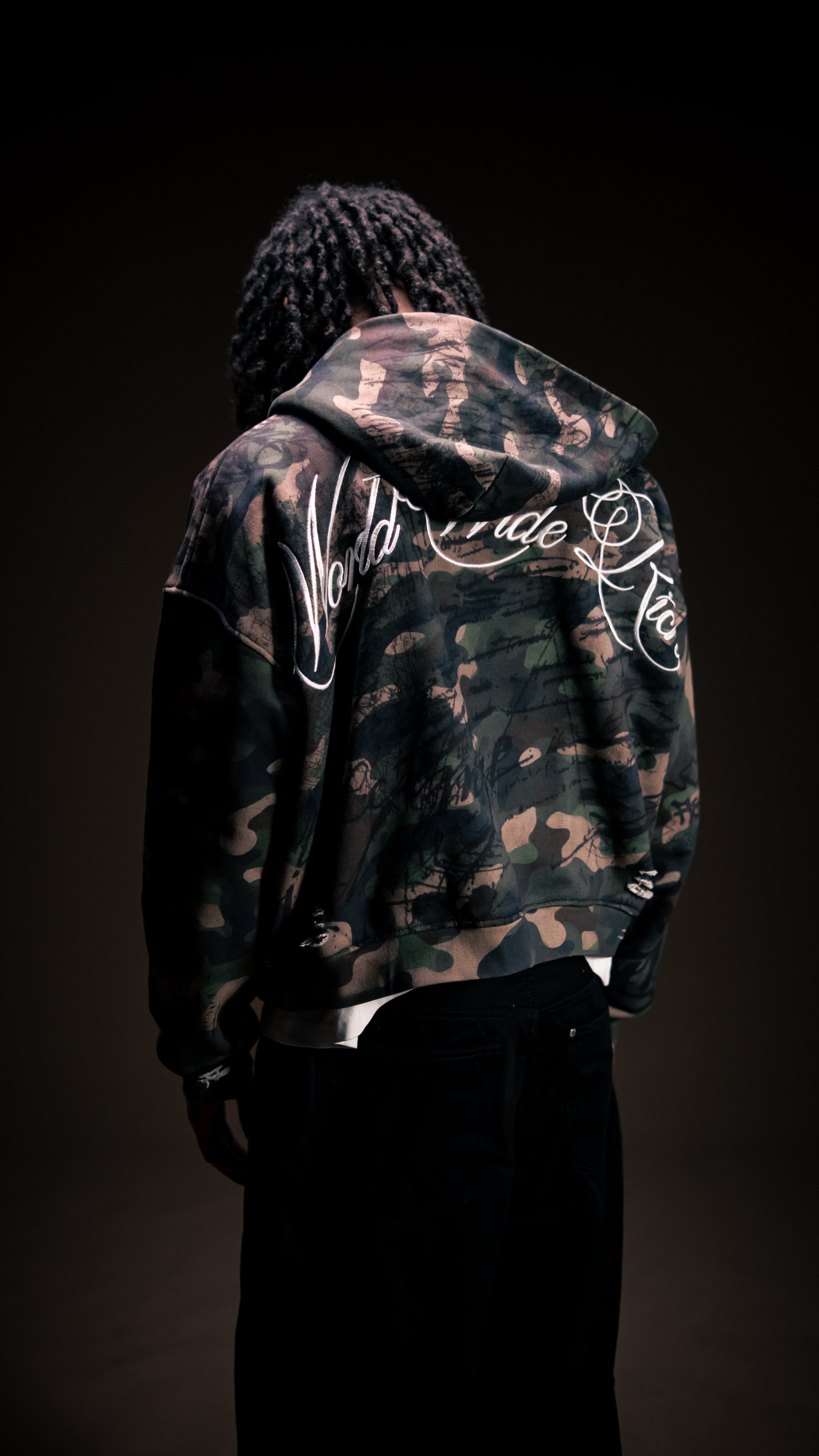 Verde Noir Zip Up